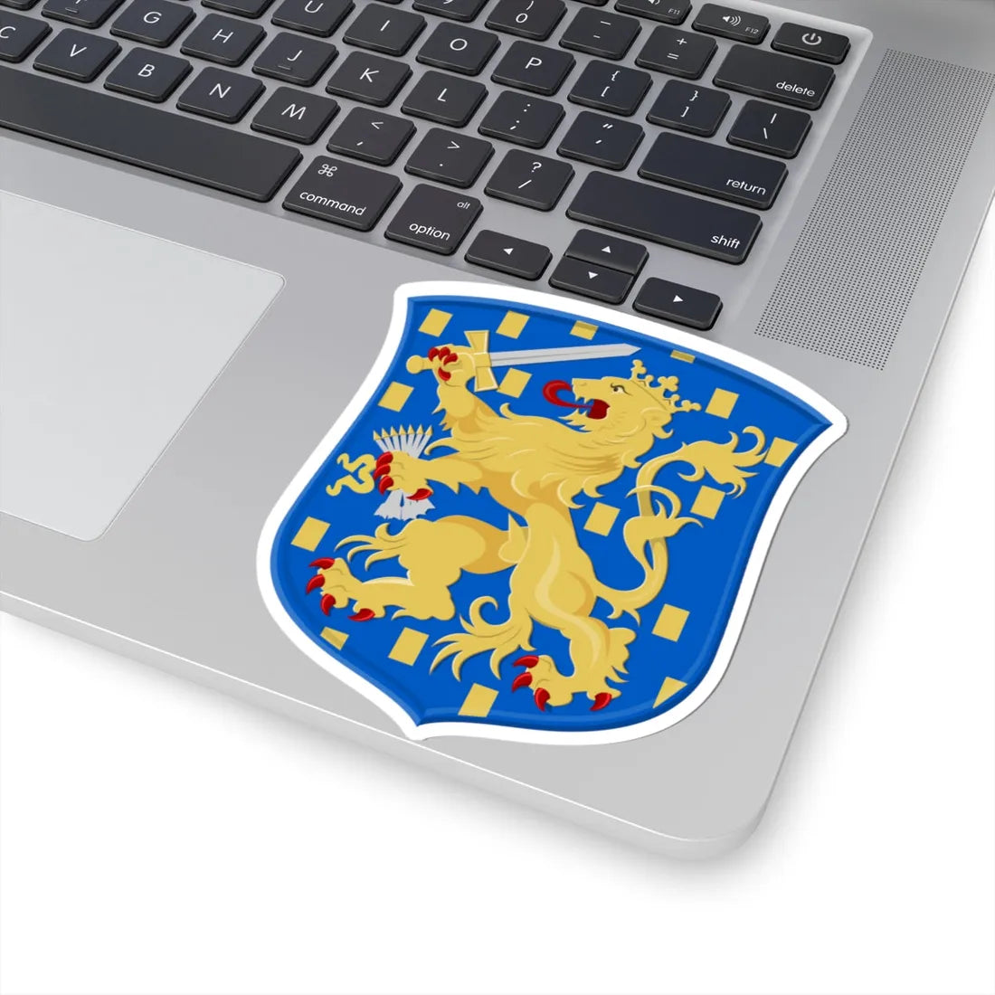 Wapen van Nederland klein (Netherlands) (Coat of Arms) STICKER Vinyl Kiss-Cut Decal - The Sticker Space