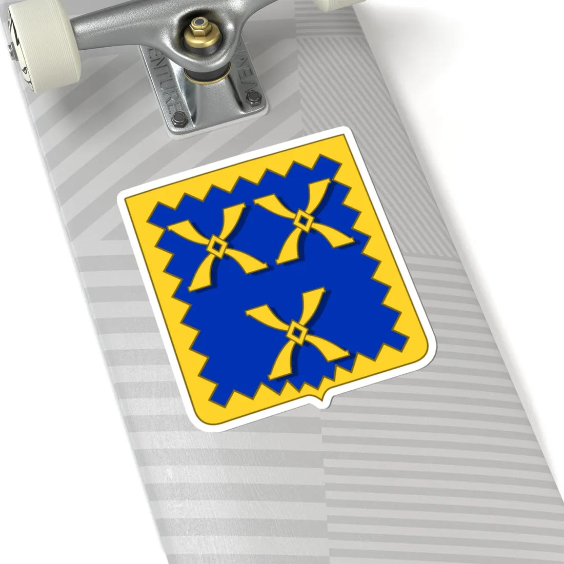 Wapen van Putte (Belgium) (Coat of Arms) STICKER Vinyl Kiss-Cut Decal - The Sticker Space