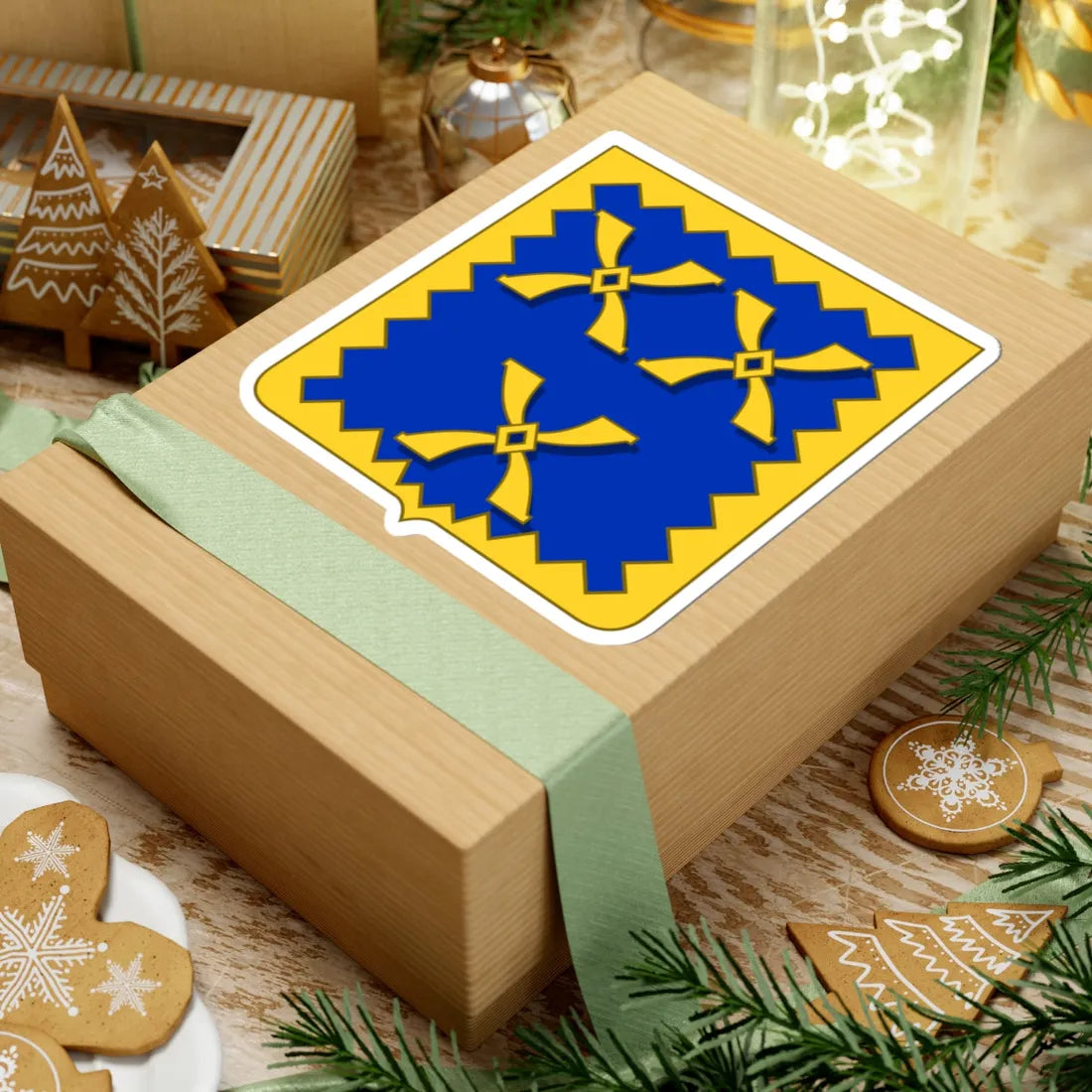 Wapen van Putte (Belgium) (Coat of Arms) STICKER Vinyl Kiss-Cut Decal - The Sticker Space