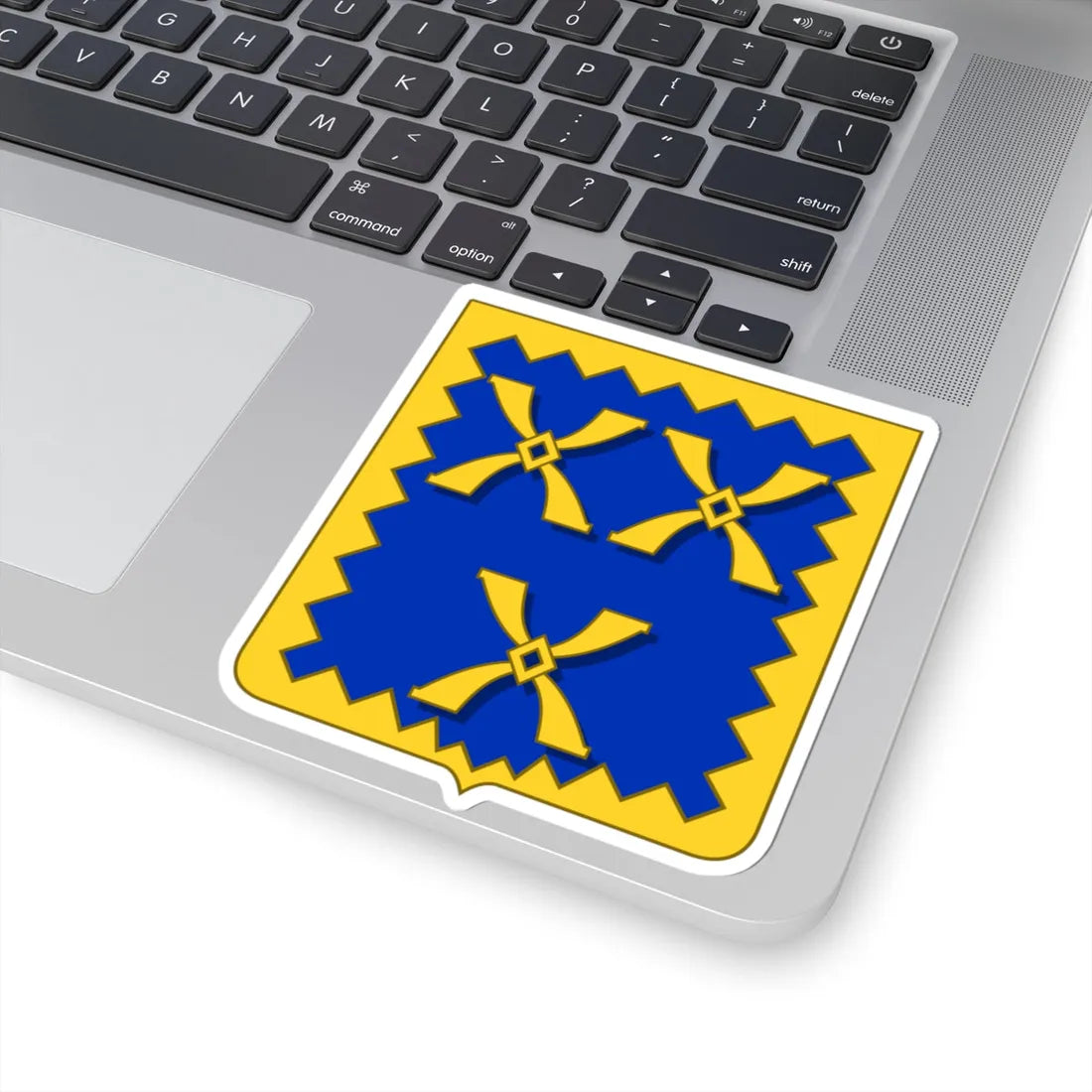 Wapen van Putte (Belgium) (Coat of Arms) STICKER Vinyl Kiss-Cut Decal - The Sticker Space