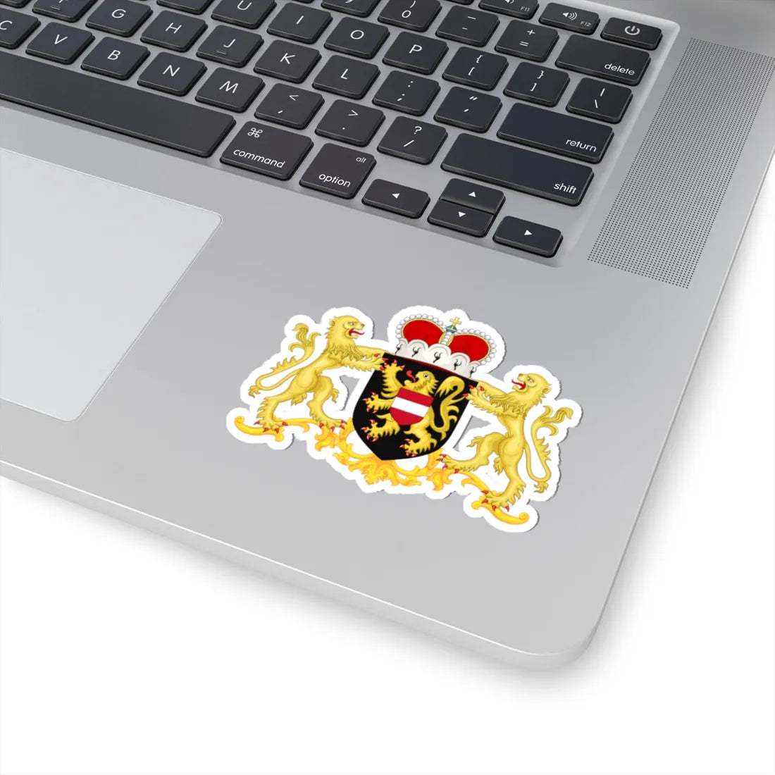 Wapen van Vlaams-Brabant (Belgium) (Coat of Arms) STICKER Vinyl Kiss-Cut Decal - The Sticker Space