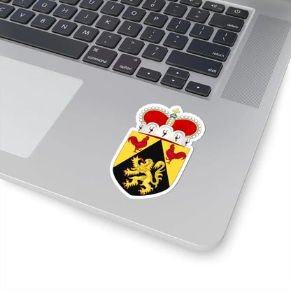 Wapen van Waals-Brabant (Belgium) (Coat of Arms) STICKER Vinyl Kiss-Cut Decal - The Sticker Space
