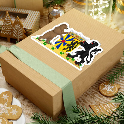 Wapen van West-Vlaanderen (Belgium) (Coat of Arms) STICKER Vinyl Kiss-Cut Decal - The Sticker Space