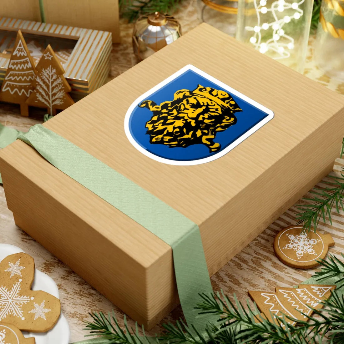 Wapen van Wormer (Netherlands) (Coat of Arms) STICKER Vinyl Kiss-Cut Decal - The Sticker Space