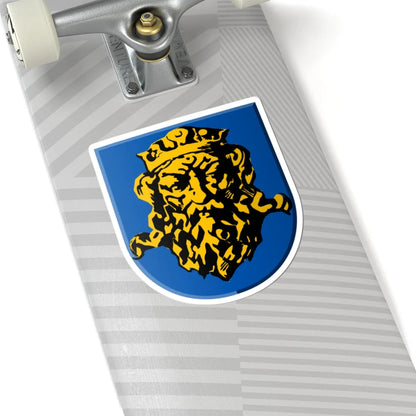 Wapen van Wormer (Netherlands) (Coat of Arms) STICKER Vinyl Kiss-Cut Decal - The Sticker Space