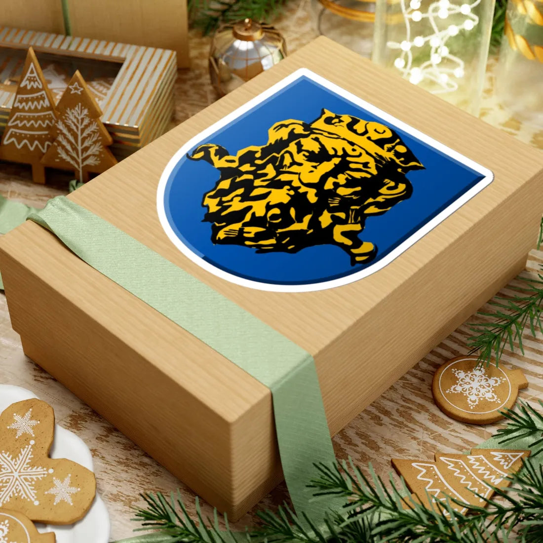 Wapen van Wormer (Netherlands) (Coat of Arms) STICKER Vinyl Kiss-Cut Decal - The Sticker Space