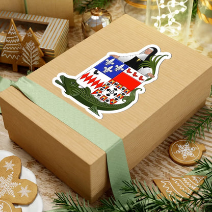 Wapen van Zandhoven (Belgium) (Coat of Arms) STICKER Vinyl Kiss-Cut Decal - The Sticker Space