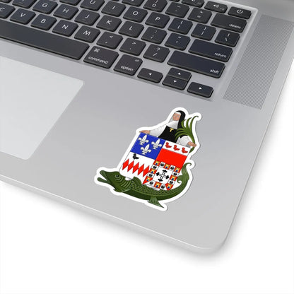 Wapen van Zandhoven (Belgium) (Coat of Arms) STICKER Vinyl Kiss-Cut Decal - The Sticker Space