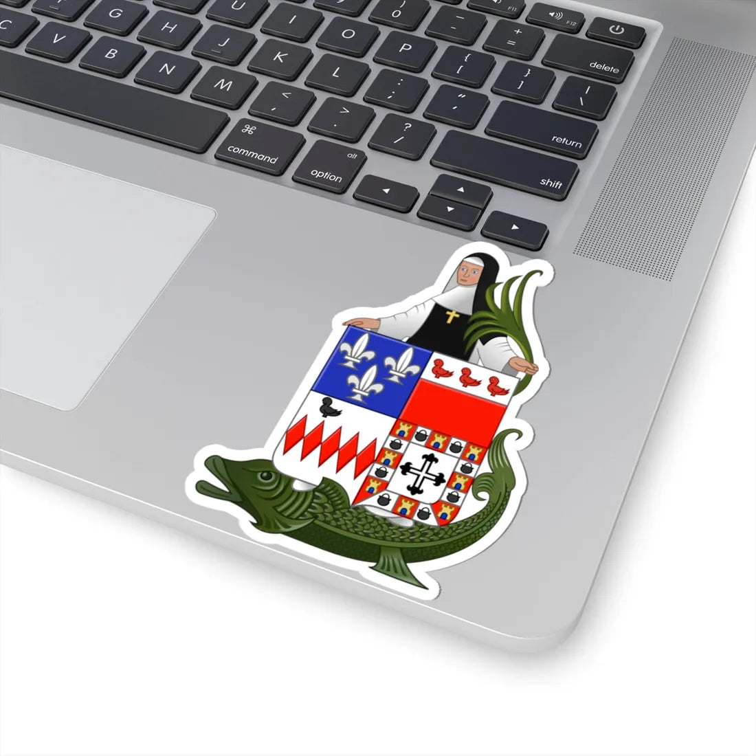 Wapen van Zandhoven (Belgium) (Coat of Arms) STICKER Vinyl Kiss-Cut Decal - The Sticker Space