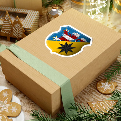 Wapen Waldeck-Frankenberg (Germany) (Coat of Arms) STICKER Vinyl Kiss-Cut Decal - The Sticker Space