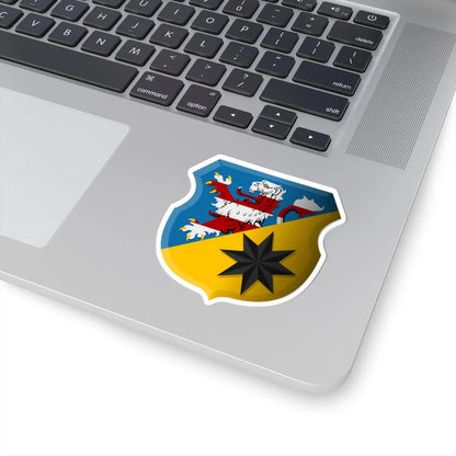Wapen Waldeck-Frankenberg (Germany) (Coat of Arms) STICKER Vinyl Kiss-Cut Decal - The Sticker Space
