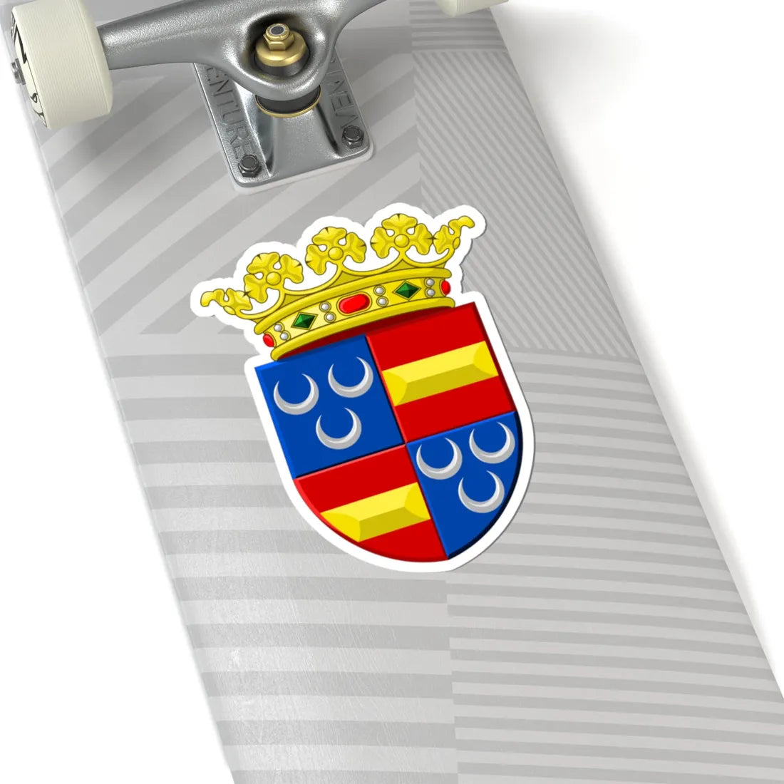 Wapen Wassenaar (Netherlands) (Coat of Arms) STICKER Vinyl Kiss-Cut Decal - The Sticker Space