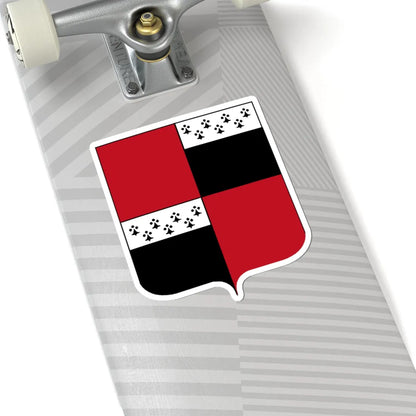 Wapenschild Destelbergen (Belgium) (Coat of Arms) STICKER Vinyl Kiss-Cut Decal - The Sticker Space