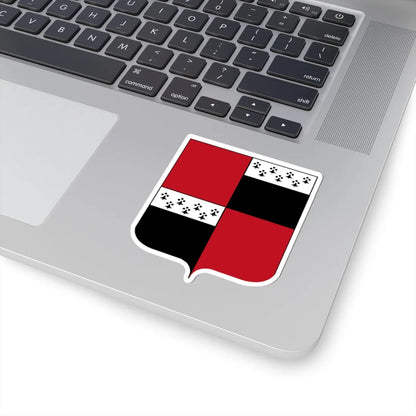 Wapenschild Destelbergen (Belgium) (Coat of Arms) STICKER Vinyl Kiss-Cut Decal - The Sticker Space