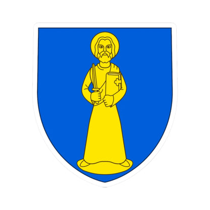 Wapenschild Merksem (Belgium) (Coat of Arms) STICKER Vinyl Kiss-Cut Decal 2 Inch White - The Sticker Space