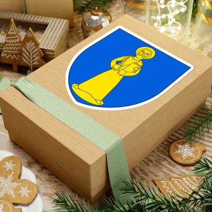 Wapenschild Merksem (Belgium) (Coat of Arms) STICKER Vinyl Kiss-Cut Decal - The Sticker Space