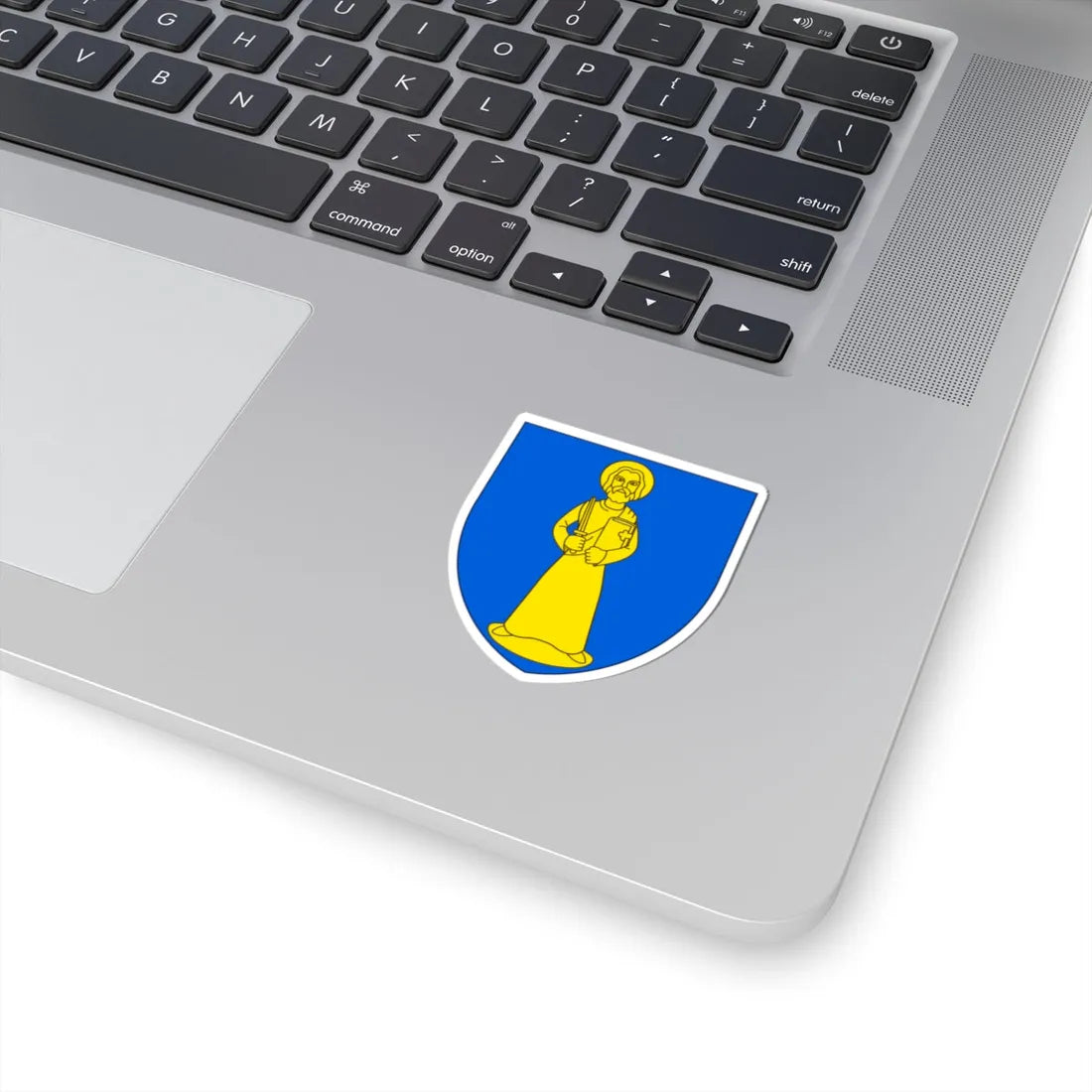 Wapenschild Merksem (Belgium) (Coat of Arms) STICKER Vinyl Kiss-Cut Decal - The Sticker Space