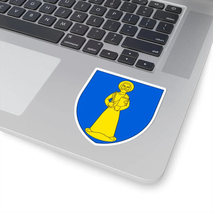 Wapenschild Merksem (Belgium) (Coat of Arms) STICKER Vinyl Kiss-Cut Decal - The Sticker Space