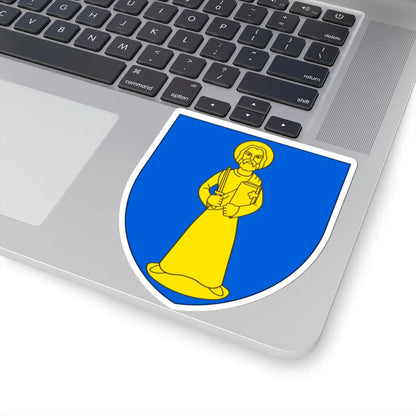 Wapenschild Merksem (Belgium) (Coat of Arms) STICKER Vinyl Kiss-Cut Decal - The Sticker Space