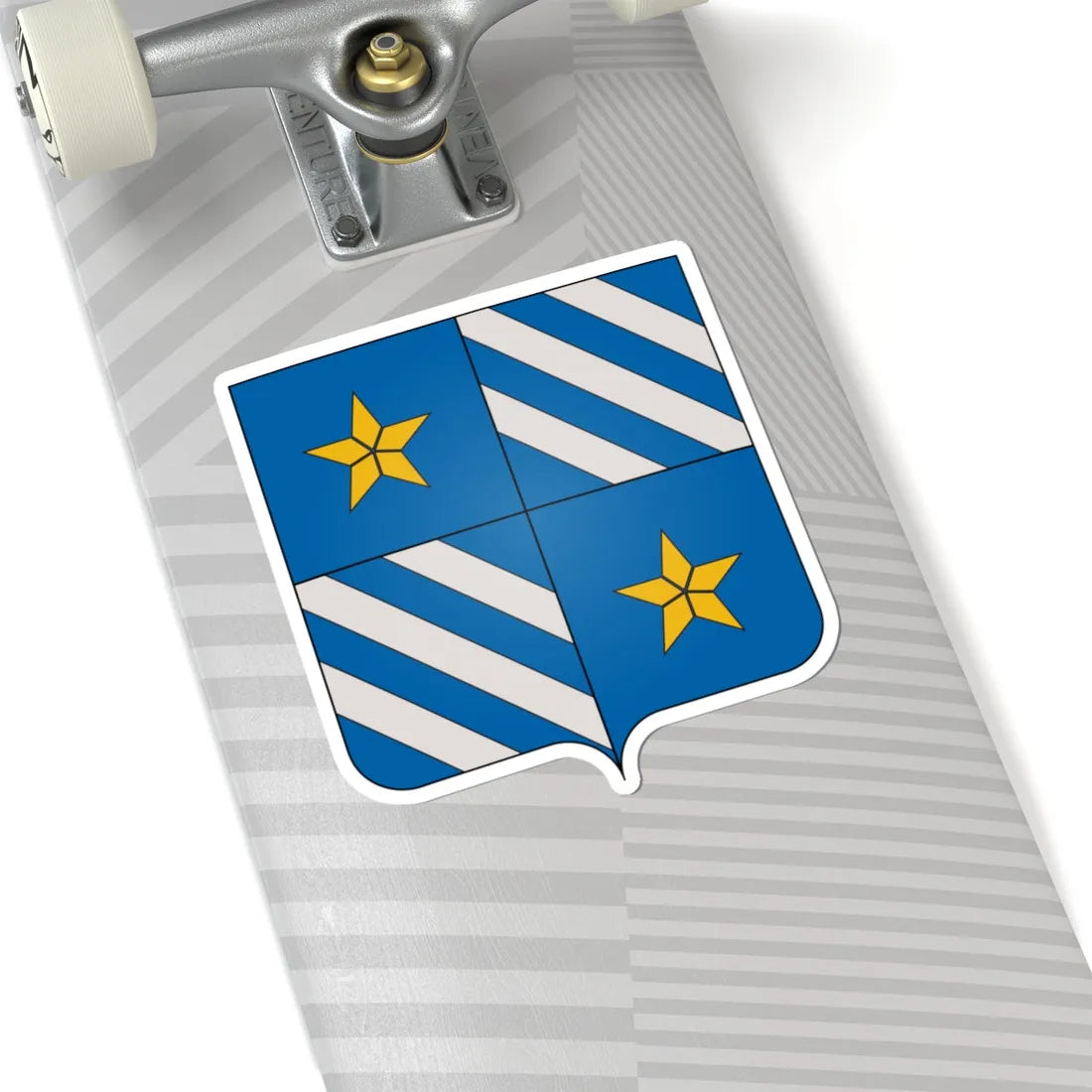 Wapenschild Olen (Belgium) (Coat of Arms) STICKER Vinyl Kiss-Cut Decal - The Sticker Space