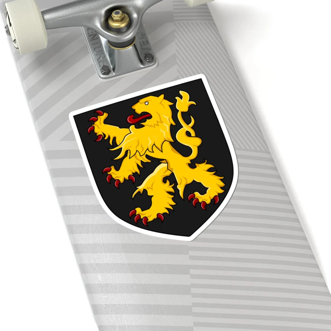 Wapenschild van Brabant (Belgium) (Coat of Arms) STICKER Vinyl Kiss-Cut Decal - The Sticker Space