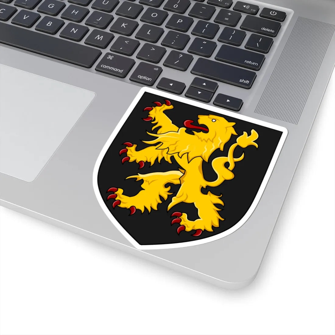 Wapenschild van Brabant (Belgium) (Coat of Arms) STICKER Vinyl Kiss-Cut Decal - The Sticker Space
