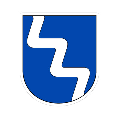 Wappen Aadorf (Switzerland) (Coat of Arms) STICKER Vinyl Kiss-Cut Decal 6 Inch White - The Sticker Space