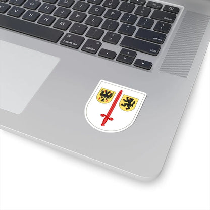 Wappen Aalst Ostflandern (Belgium) (Coat of Arms) STICKER Vinyl Kiss-Cut Decal - The Sticker Space