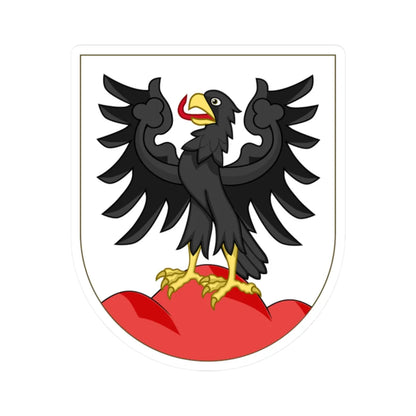 Wappen Aarberg (Switzerland) (Coat of Arms) STICKER Vinyl Kiss-Cut Decal 2 Inch White - The Sticker Space