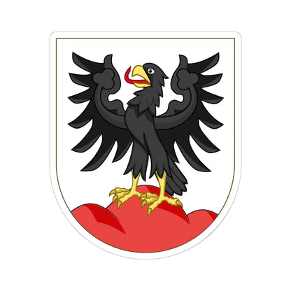 Wappen Aarberg (Switzerland) (Coat of Arms) STICKER Vinyl Kiss-Cut Decal 6 Inch White - The Sticker Space