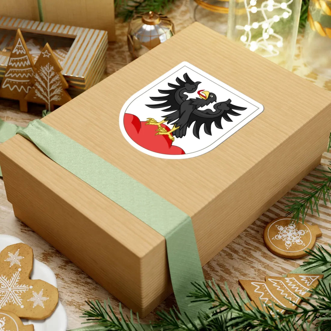 Wappen Aarberg (Switzerland) (Coat of Arms) STICKER Vinyl Kiss-Cut Decal - The Sticker Space