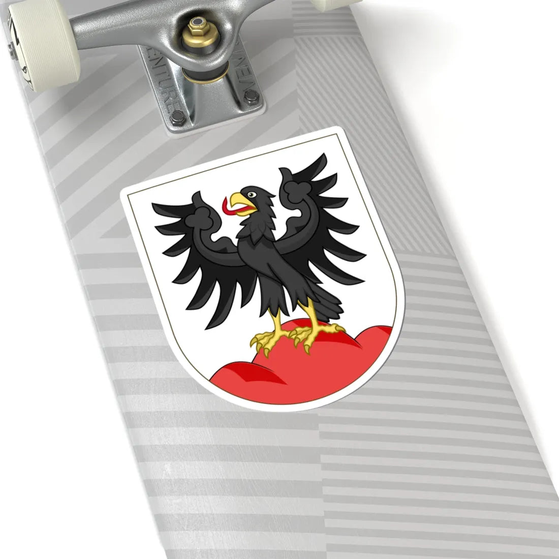 Wappen Aarberg (Switzerland) (Coat of Arms) STICKER Vinyl Kiss-Cut Decal - The Sticker Space