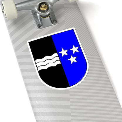Wappen Aargau (Switzerland) (Coat of Arms) STICKER Vinyl Kiss-Cut Decal - The Sticker Space