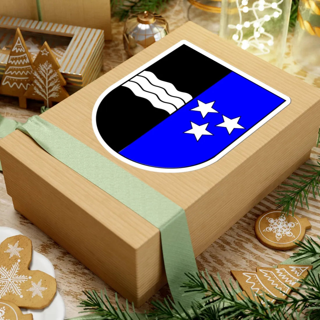 Wappen Aargau (Switzerland) (Coat of Arms) STICKER Vinyl Kiss-Cut Decal - The Sticker Space