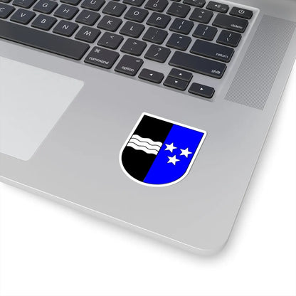 Wappen Aargau (Switzerland) (Coat of Arms) STICKER Vinyl Kiss-Cut Decal - The Sticker Space
