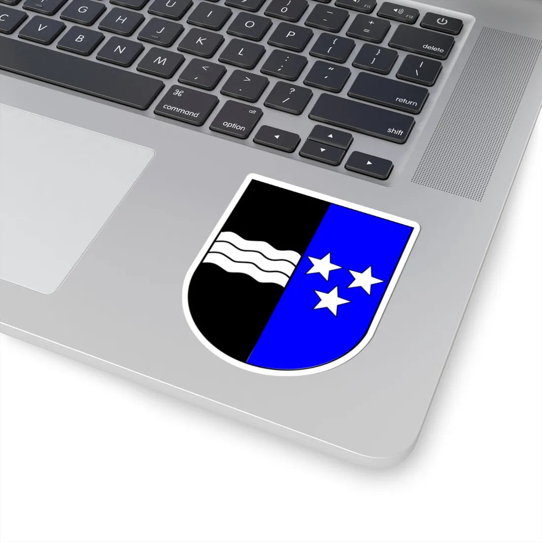 Wappen Aargau (Switzerland) (Coat of Arms) STICKER Vinyl Kiss-Cut Decal - The Sticker Space