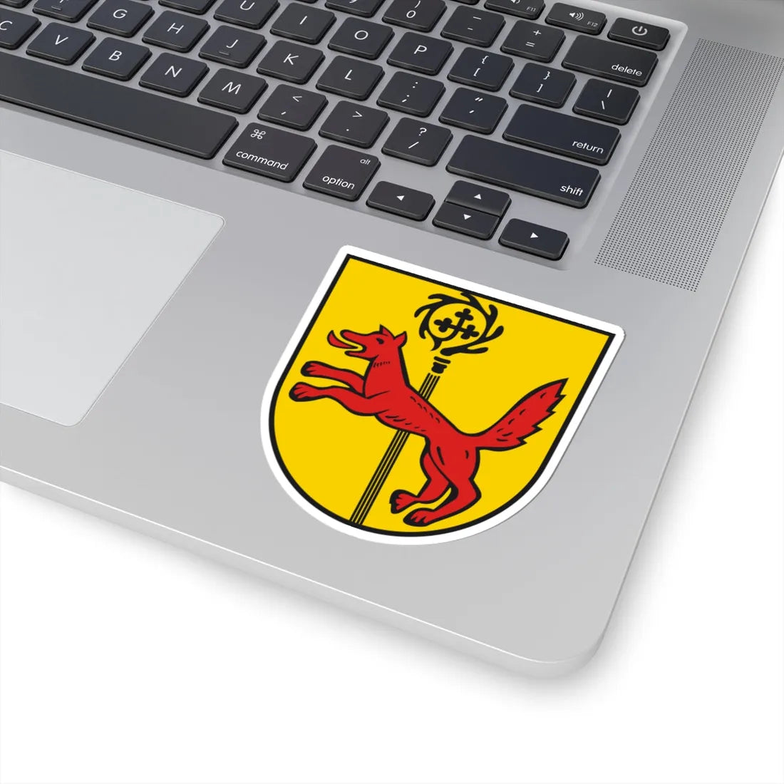 Wappen Abtswind (Germany) (Coat of Arms) STICKER Vinyl Kiss-Cut Decal - The Sticker Space