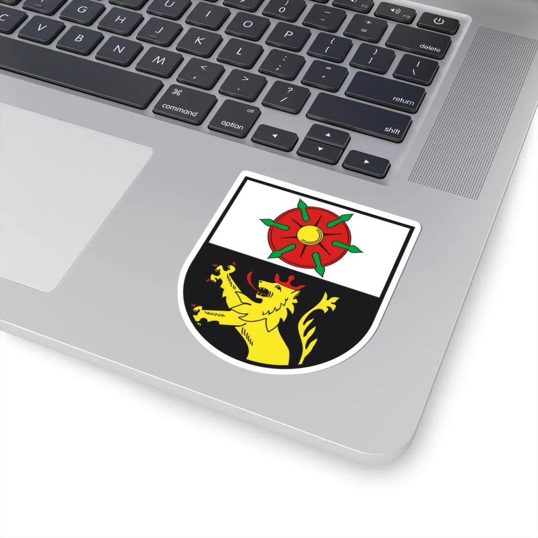Wappen Achtelsbach (Germany) (Coat of Arms) STICKER Vinyl Kiss-Cut Decal - The Sticker Space