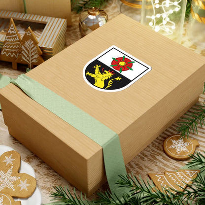 Wappen Achtelsbach (Germany) (Coat of Arms) STICKER Vinyl Kiss-Cut Decal - The Sticker Space