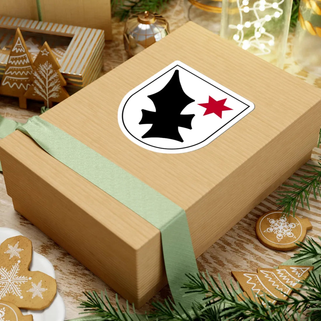 Wappen Aesch BL (Switzerland) (Coat of Arms) STICKER Vinyl Kiss-Cut Decal - The Sticker Space