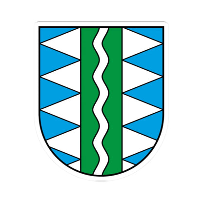 Wappen Ahrntal (Italy) (Coat of Arms) STICKER Vinyl Kiss-Cut Decal 2 Inch White - The Sticker Space