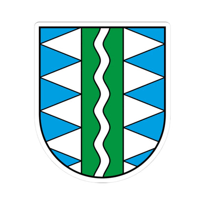 Wappen Ahrntal (Italy) (Coat of Arms) STICKER Vinyl Kiss-Cut Decal 3 Inch White - The Sticker Space