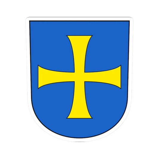 Wappen-Albisrieden (Switzerland) (Coat of Arms) STICKER Vinyl Kiss-Cut Decal 2 Inch White - The Sticker Space