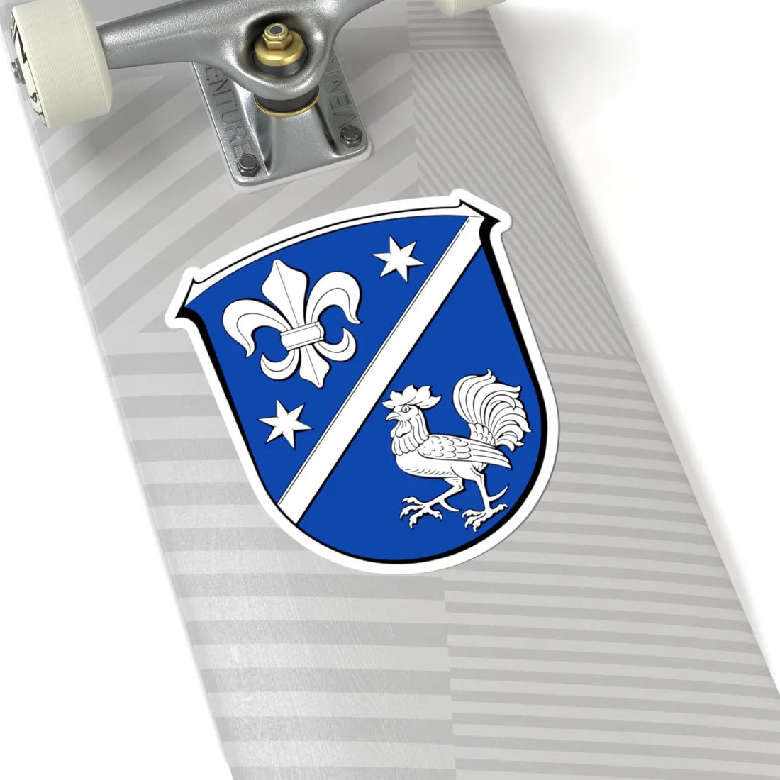 Wappen Alsbach-Hähnlein (Germany) (Coat of Arms) STICKER Vinyl Kiss-Cut Decal - The Sticker Space