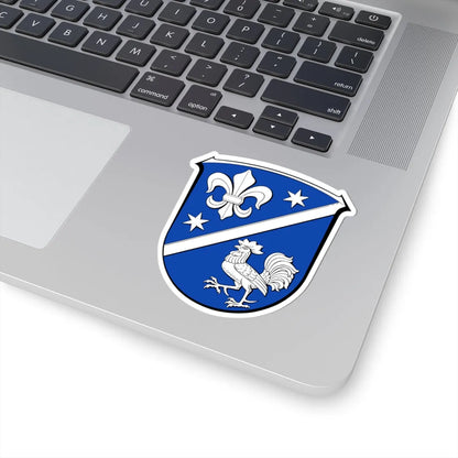 Wappen Alsbach-Hähnlein (Germany) (Coat of Arms) STICKER Vinyl Kiss-Cut Decal - The Sticker Space
