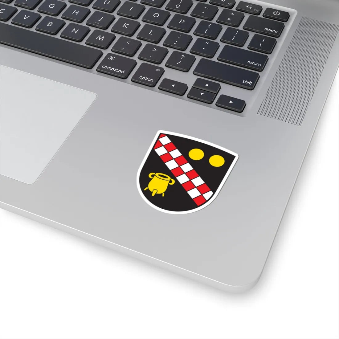 Wappen Altenmuenster (Germany) (Coat of Arms) STICKER Vinyl Kiss-Cut Decal - The Sticker Space
