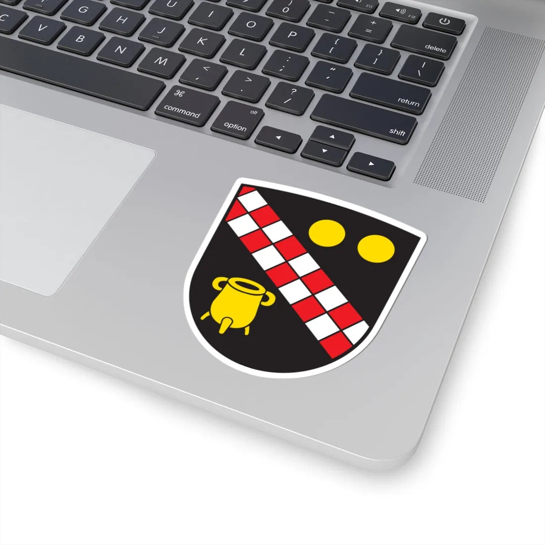 Wappen Altenmuenster (Germany) (Coat of Arms) STICKER Vinyl Kiss-Cut Decal - The Sticker Space