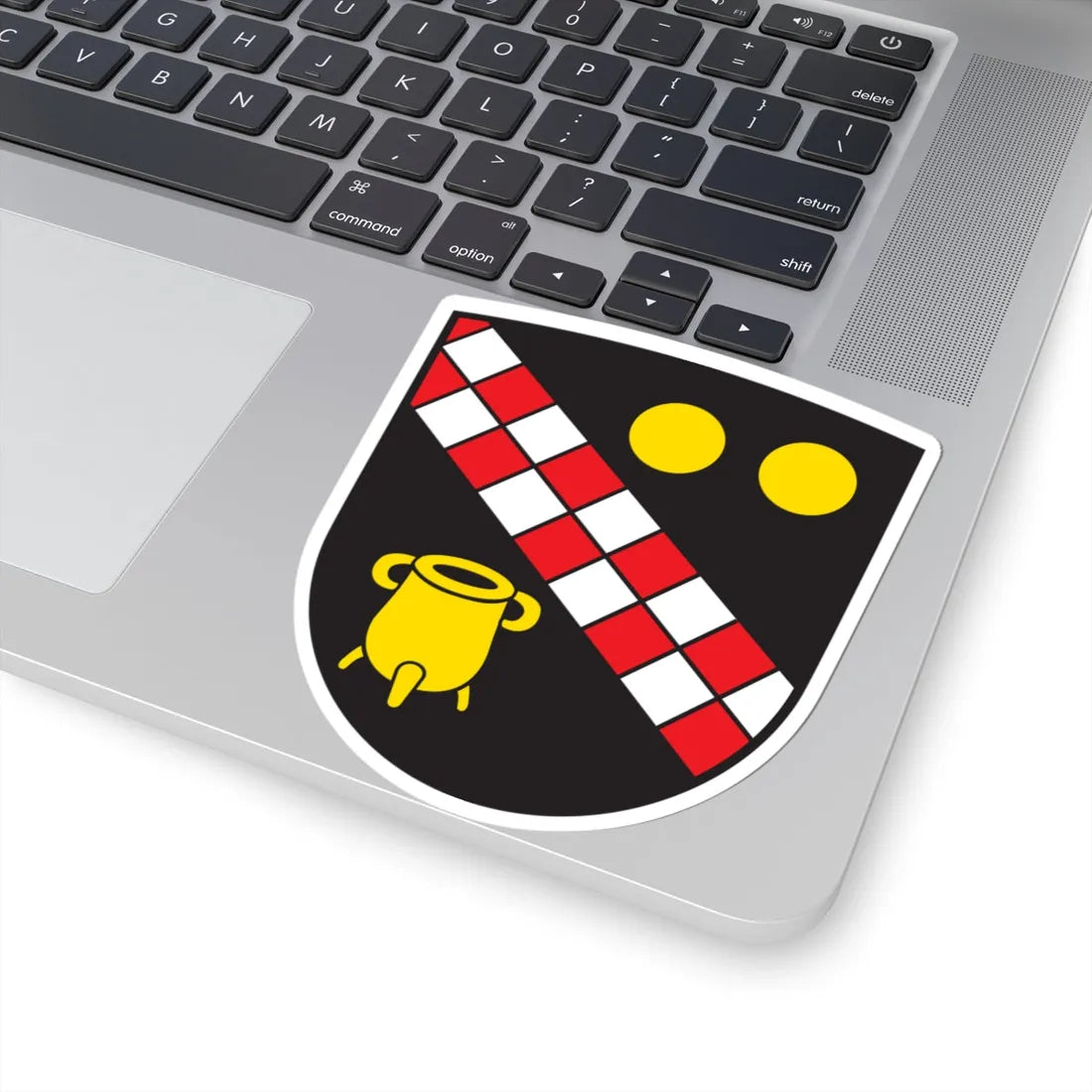 Wappen Altenmuenster (Germany) (Coat of Arms) STICKER Vinyl Kiss-Cut Decal - The Sticker Space