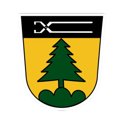 Wappen Altenthann (Germany) (Coat of Arms) STICKER Vinyl Kiss-Cut Decal 2 Inch White - The Sticker Space