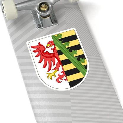 Wappen Anhalt 2 (Germany) (Coat of Arms) STICKER Vinyl Kiss-Cut Decal - The Sticker Space